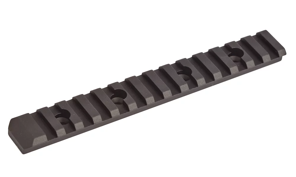 Flat top rail - black