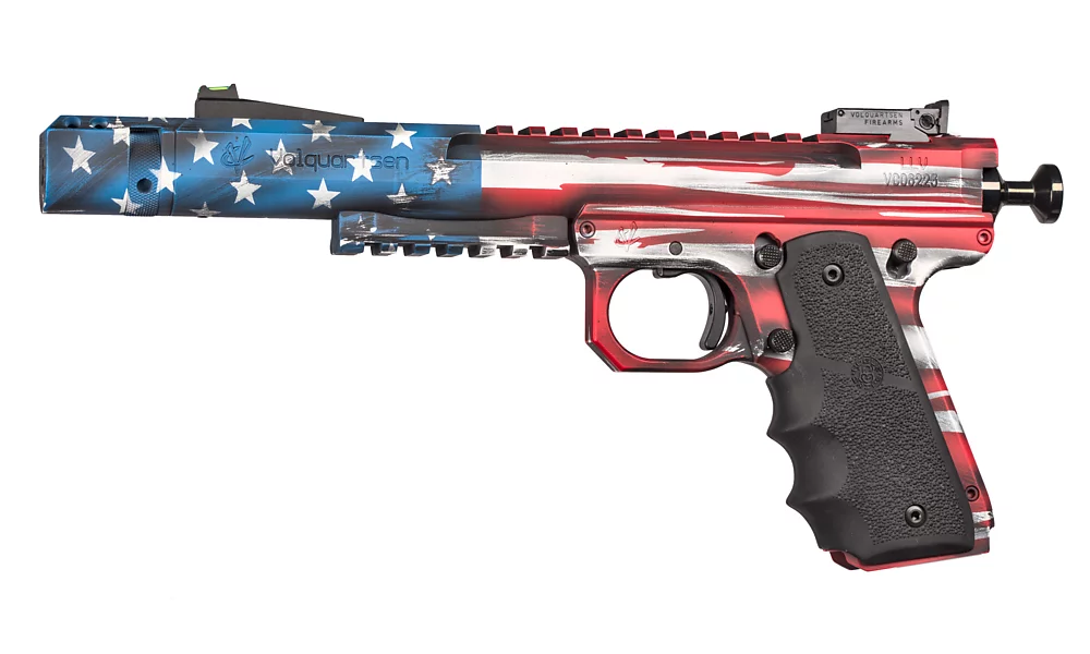 USA Flag Scorpion with fiber optic sights