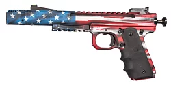 USA Flag Scorpion with fiber optic sights