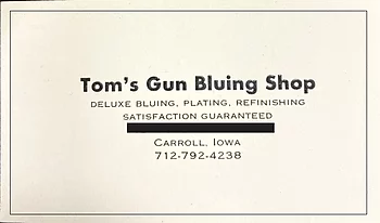 Tom's Business Card