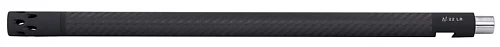 Lightweight Carbon Fiber Barrel with Black Ends and Black Aluminum Forward Blow Comp