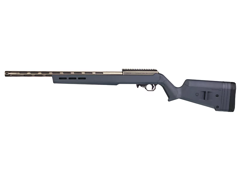 Battleworn Rifle, 22 LR, Gray Magpul Stock