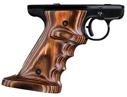 Laminated Pistol Grips for MKII, Brown, Right-Handed