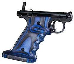 Laminated Grips for MK IV, Blue, Right-Handed