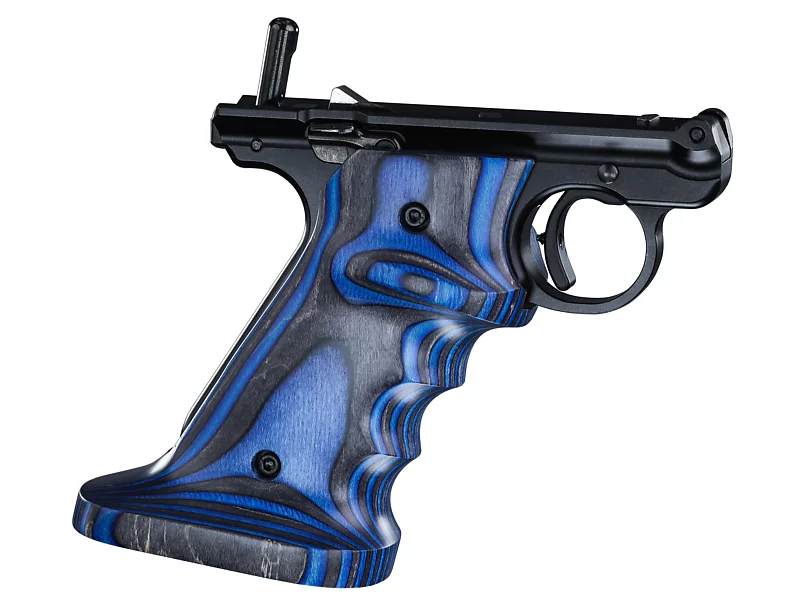 Laminated Grips for MK IV, Blue, Right-Handed