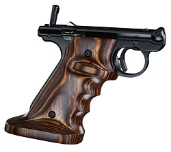 Laminated Grips for MK IV, Brown, Right-Handed