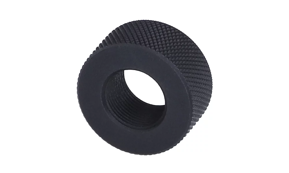 Thread Protector, Matte Black Aluminum