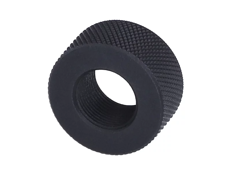 Thread Protector, Matte Black Aluminum