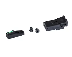 Pistol and LLV Sight Set, Fiber Optic Front Sight, 4.5"