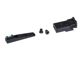 Pistol and LLV Sight Set, Fiber Optic Front Sight, 6"