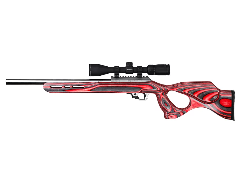 Classic, 22 LR with Red Ambi Thumbhole Stock, No Threads