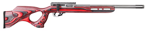 Summit Deluxe, 17 HMR, Red A-10 Stock, with RR