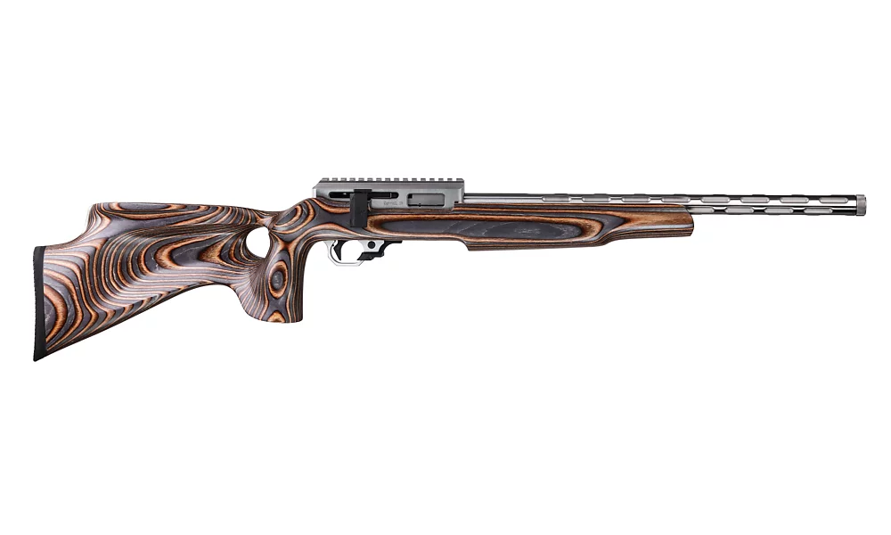 Summit IF-5, 17 HMR, Brown/Gray TH Stock, with RR