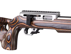 Summit IF-5, 17 HMR, Brown/Gray TH Stock, with RR