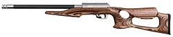 Lightweight, 22 LR with Brown Laminated Lightweight Thumbhole Stock, with RR