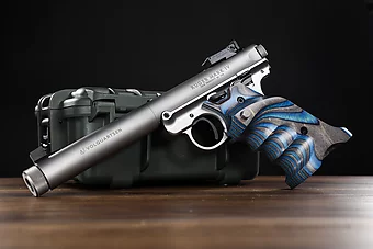 Classic Pistol Blue Grip