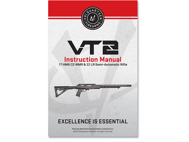 Printed Manual, VT2 Rifles