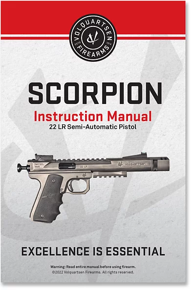 Printed Manual, Scorpion Pistols