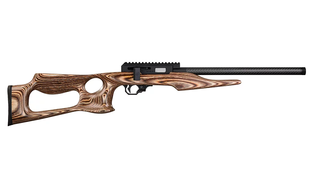 Summit Rifle, 22 LR, with Brown Lightweight Thumbhole Stock, with RR