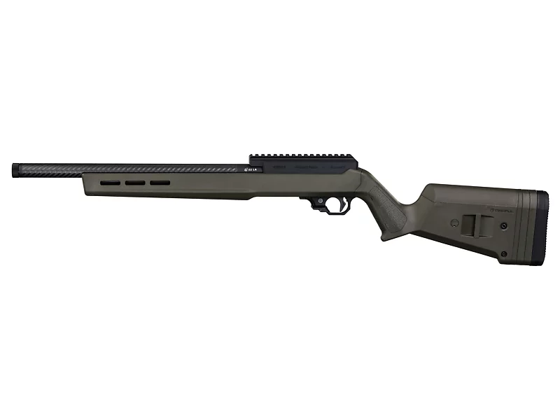 Summit Rifle, 22 LR, OD Green Magpul Stock, with RR