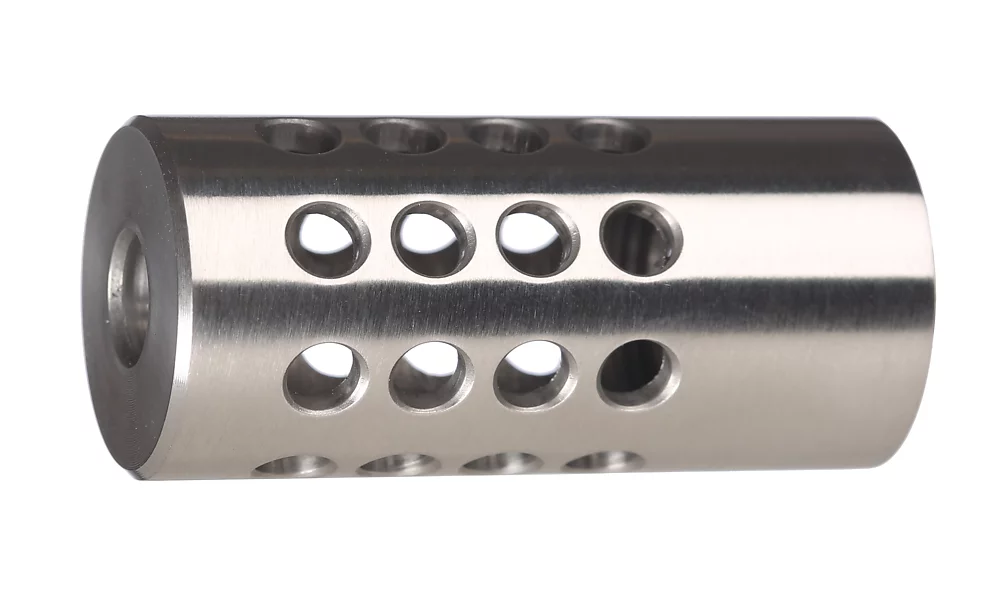 32-Hole Comp, Stainless, 0.900" for Hi Standard or Browning Buckmark