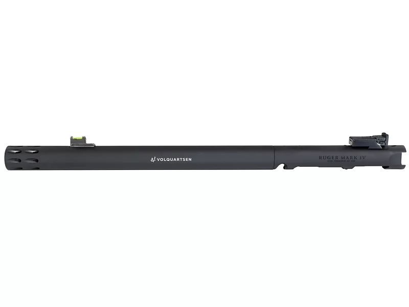 Volquartsen 10" Barrel on Ruger MKIV Receiver, Compensator