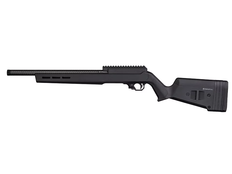 Summit Rifle, 17 Mach 2, Black Magpul Stock , with RR