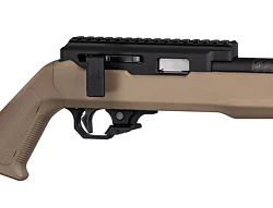 Summit Rifle, 17 Mach 2, FDE Magpul Stock, with RR