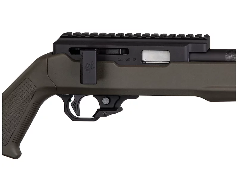 Summit Rifle, 17 Mach 2, OD Green Magpul Stock, with RR