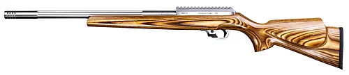 Deluxe, 17 HMR with Brown Laminated Sporter Stock, with RR