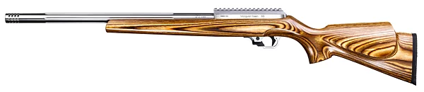 Deluxe, 17 HMR with Brown Laminated Sporter Stock, with RR