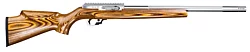 Deluxe, 17 HMR with Brown Laminated Sporter Stock, with RR