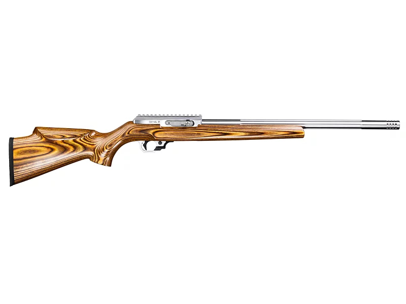 Deluxe, 17 HMR with Brown Laminated Sporter Stock, with RR