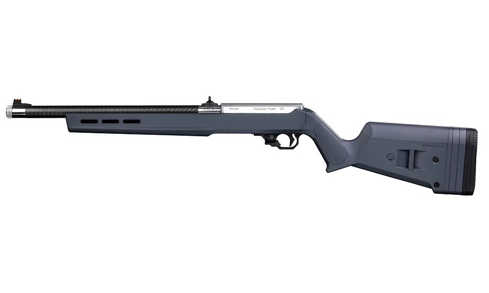 Lightweight 22 LR with Open Sights, Gray, with RR