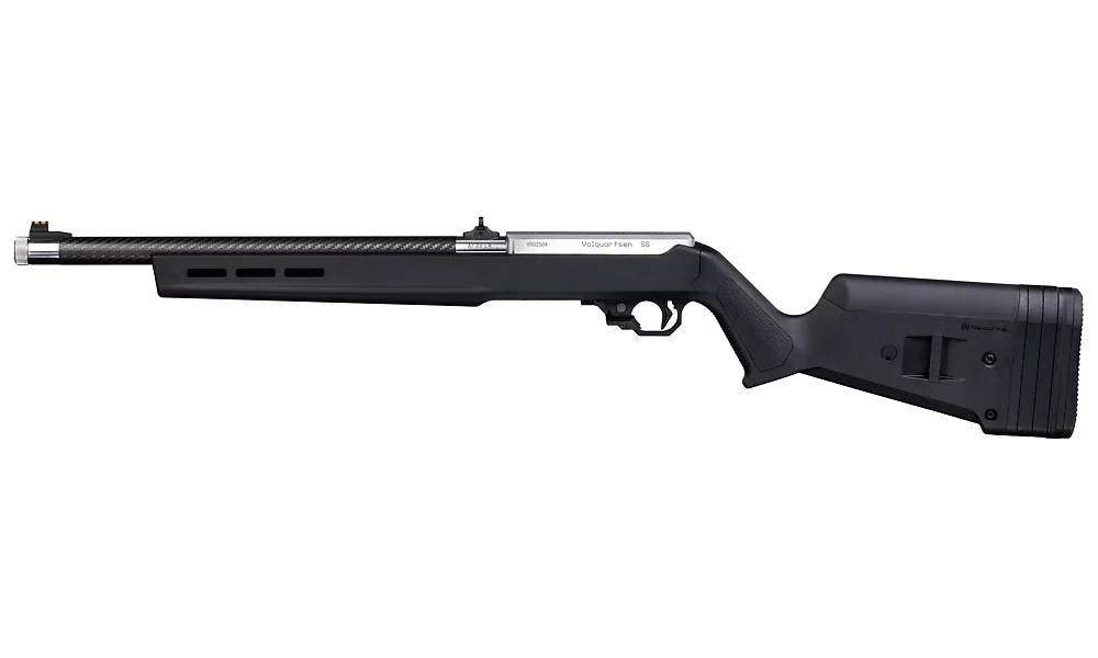 Lightweight 22 LR with Open Sights, Black, with RR