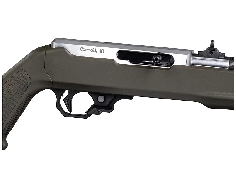 Lightweight 22 LR with Open Sights, OD Green, with RR