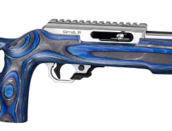 IF-5, 22 LR with Blue Thumbhole Stock, with RR