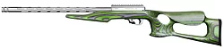 IF-5, 22 LR with Green Lightweight Thumbhole Stock, with RR