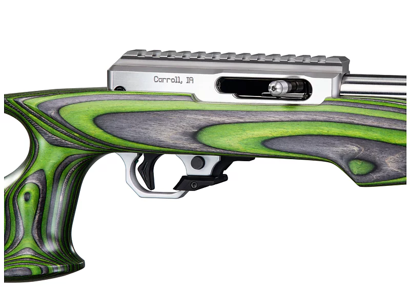 IF-5, 22 LR with Green Lightweight Thumbhole Stock, with RR