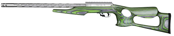 IF-5, 17 HMR with Green Lightweight Thumbhole Stock, with RR