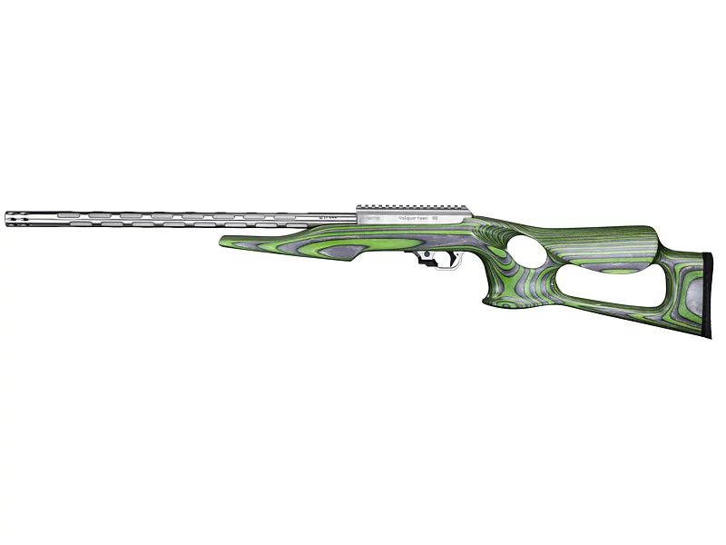 IF-5, 17 HMR with Green Lightweight Thumbhole Stock, with RR