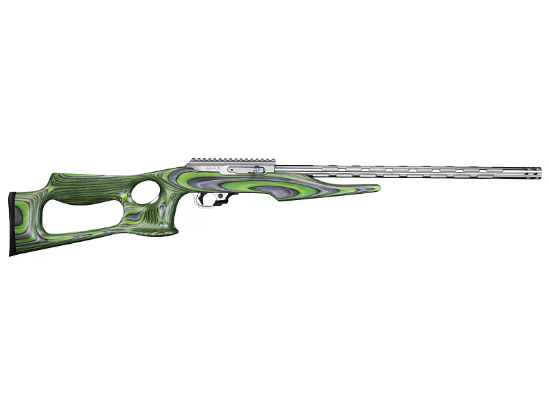 IF-5, 17 HMR with Green Lightweight Thumbhole Stock, with RR