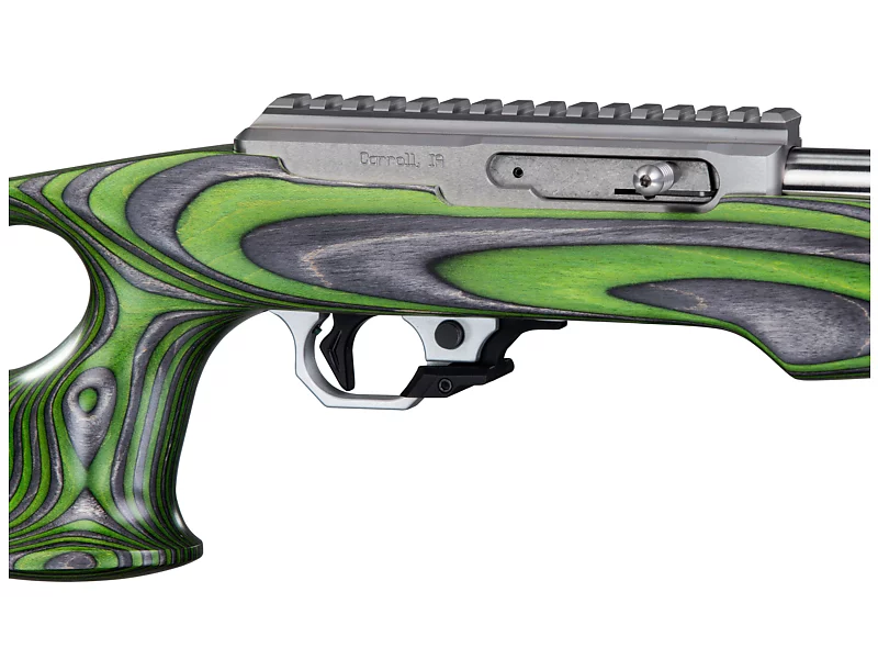 IF-5, 17 HMR with Green Lightweight Thumbhole Stock, with RR