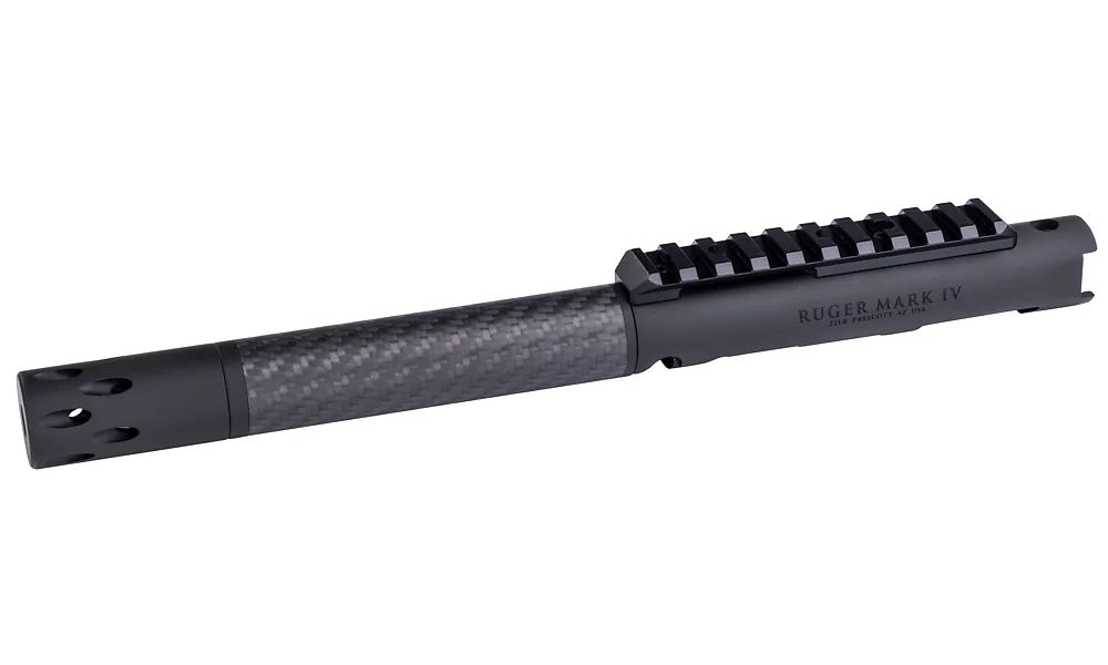 Lightweight 6" Barrel on Ruger MK IV Upper, Forward Blow Comp