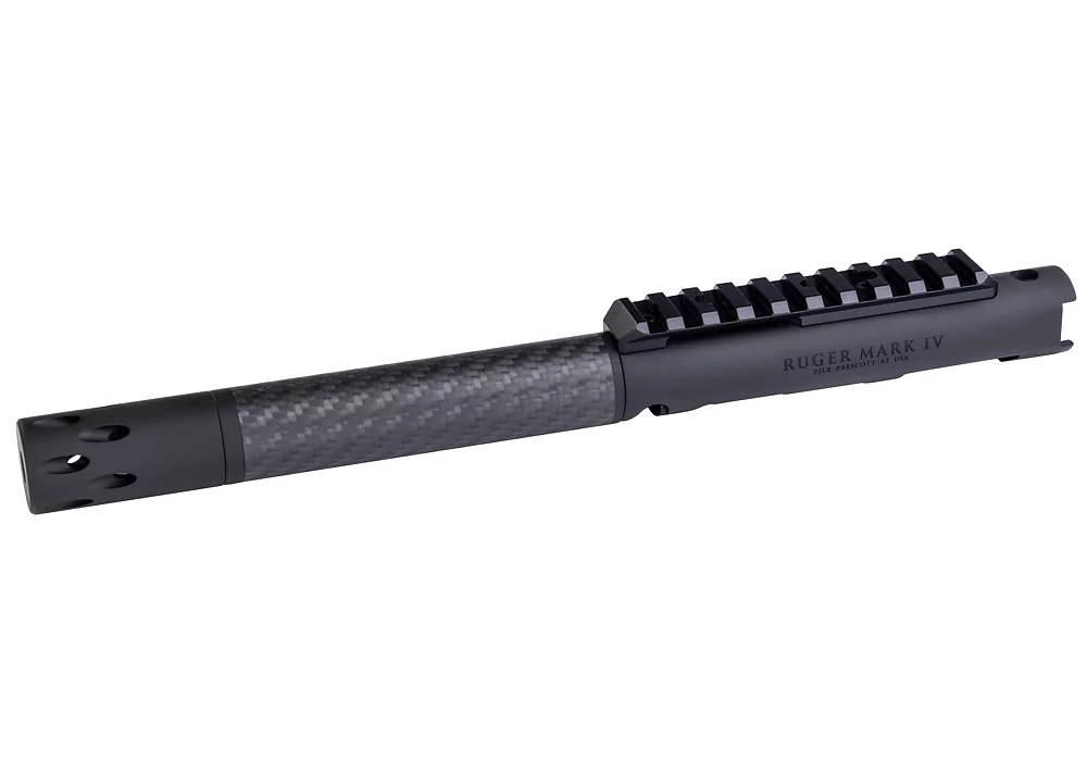 Lightweight 6" Barrel on Ruger MK IV Upper, Forward Blow Comp