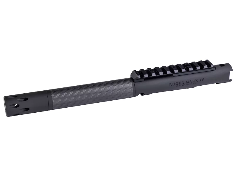 Lightweight 6" Barrel on Ruger MK IV Upper, Forward Blow Comp