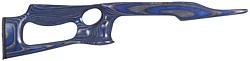 Blue Lightweight Thumbhole Stock