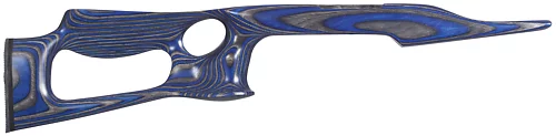 Blue Lightweight Thumbhole Stock