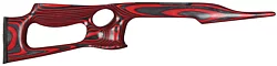 Red Lightweight Thumbhole Stock