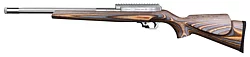 Summit Deluxe Rifle, 17 Mach 2, Brown/Gray Laminated Sporter Stock, with RR